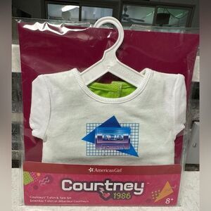 18" American Girl COURTNEY T-SHIRT & TANK SET